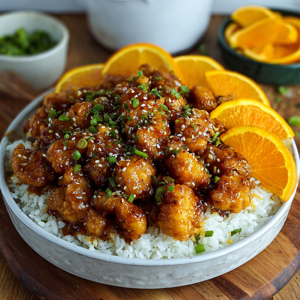 Easy Orange Chicken Recipe