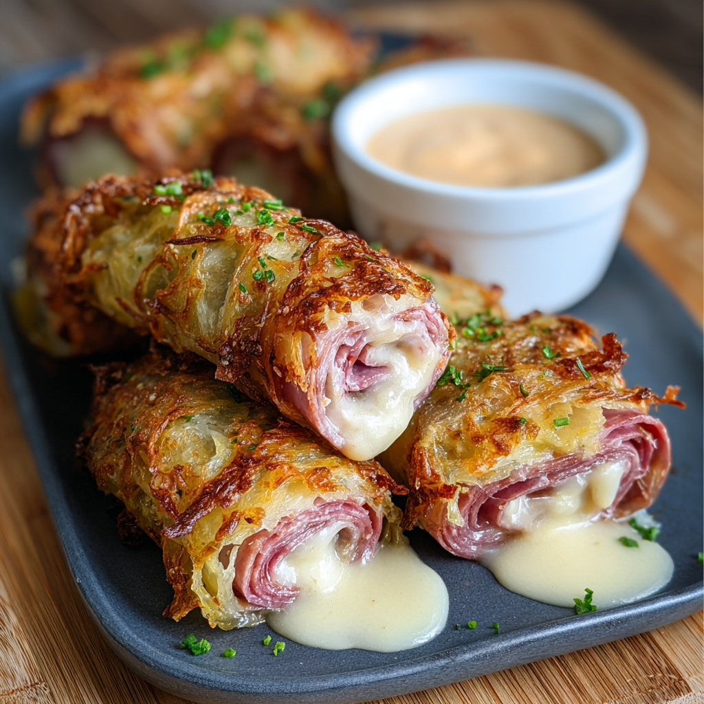 Keto Crispy Reuben Roll-Ups – Low-Carb Appetizer Delight