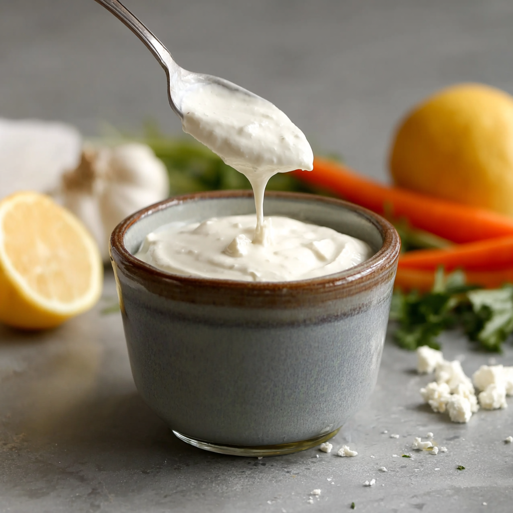 Creamy Feta Yogurt Dressing (or Dip!) 🥗✨