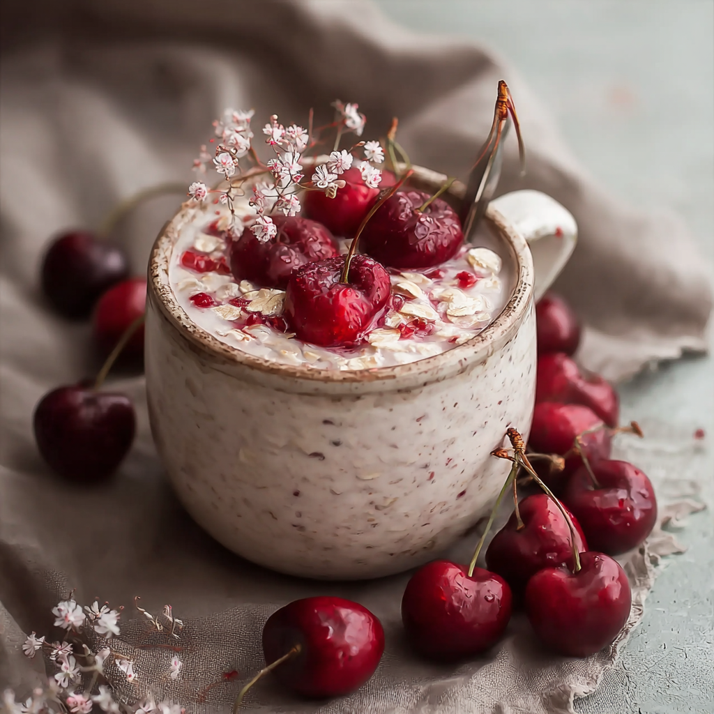 Overnight Cherry Oats