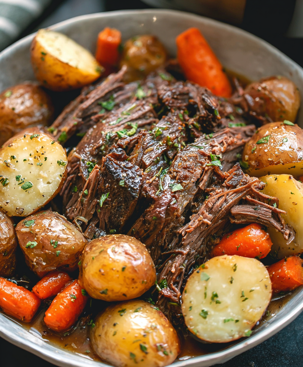 Instant Pot Pot Roast (Tender, Juicy & Comfort-Food Perfect)