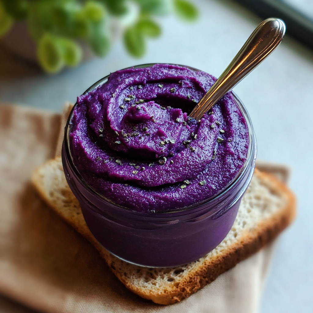 Healthy Purple Sweet Potato Jam