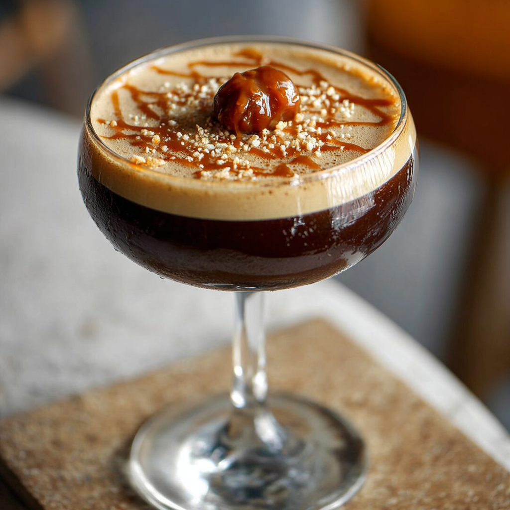 Irresistible Salted Caramel Espresso Martini