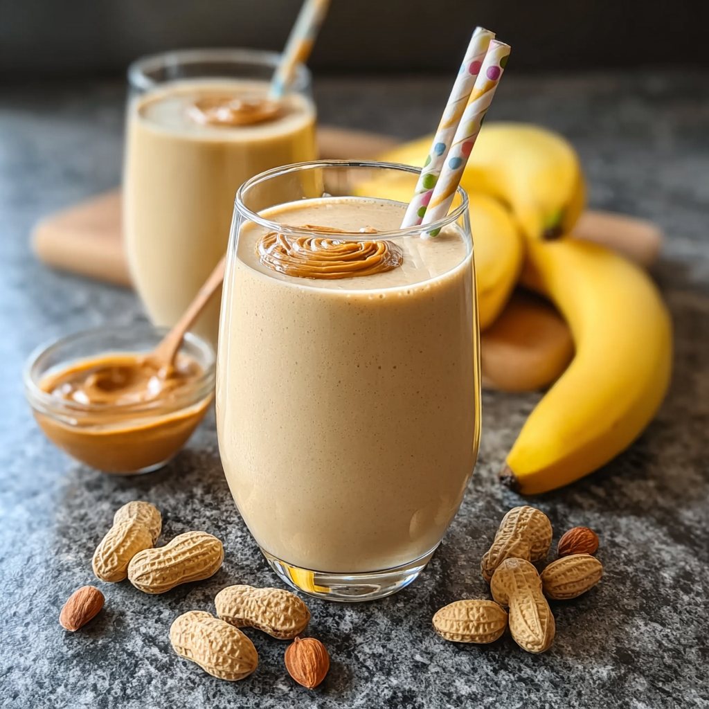 Peanut Butter & Banana Smoothie