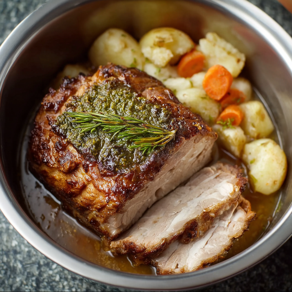Pressure Cooker Roast Pork (Tender and Flavorful)