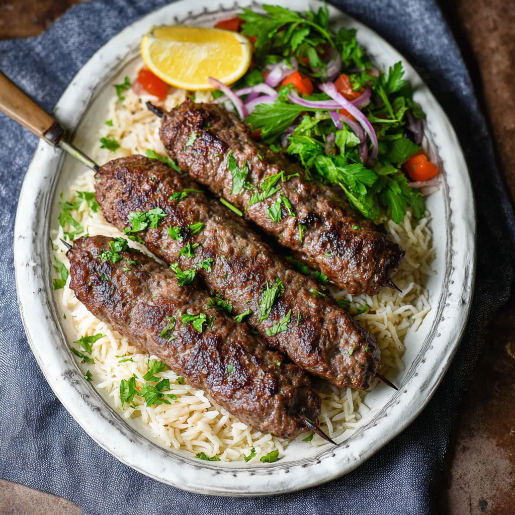 Authentic Lebanese Beef Kafta