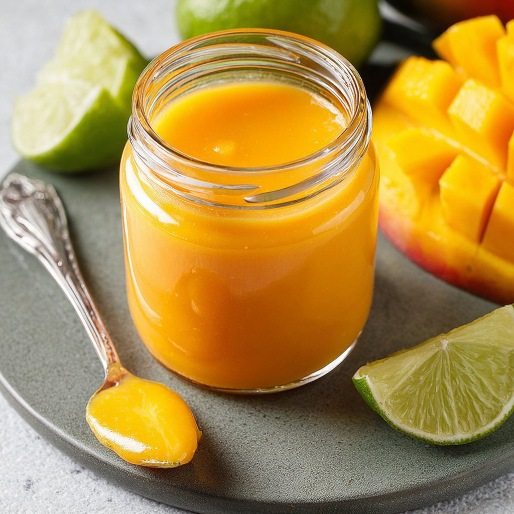 Easy Mango Coulis — 3 Ingredients, Express Fruit Sauce