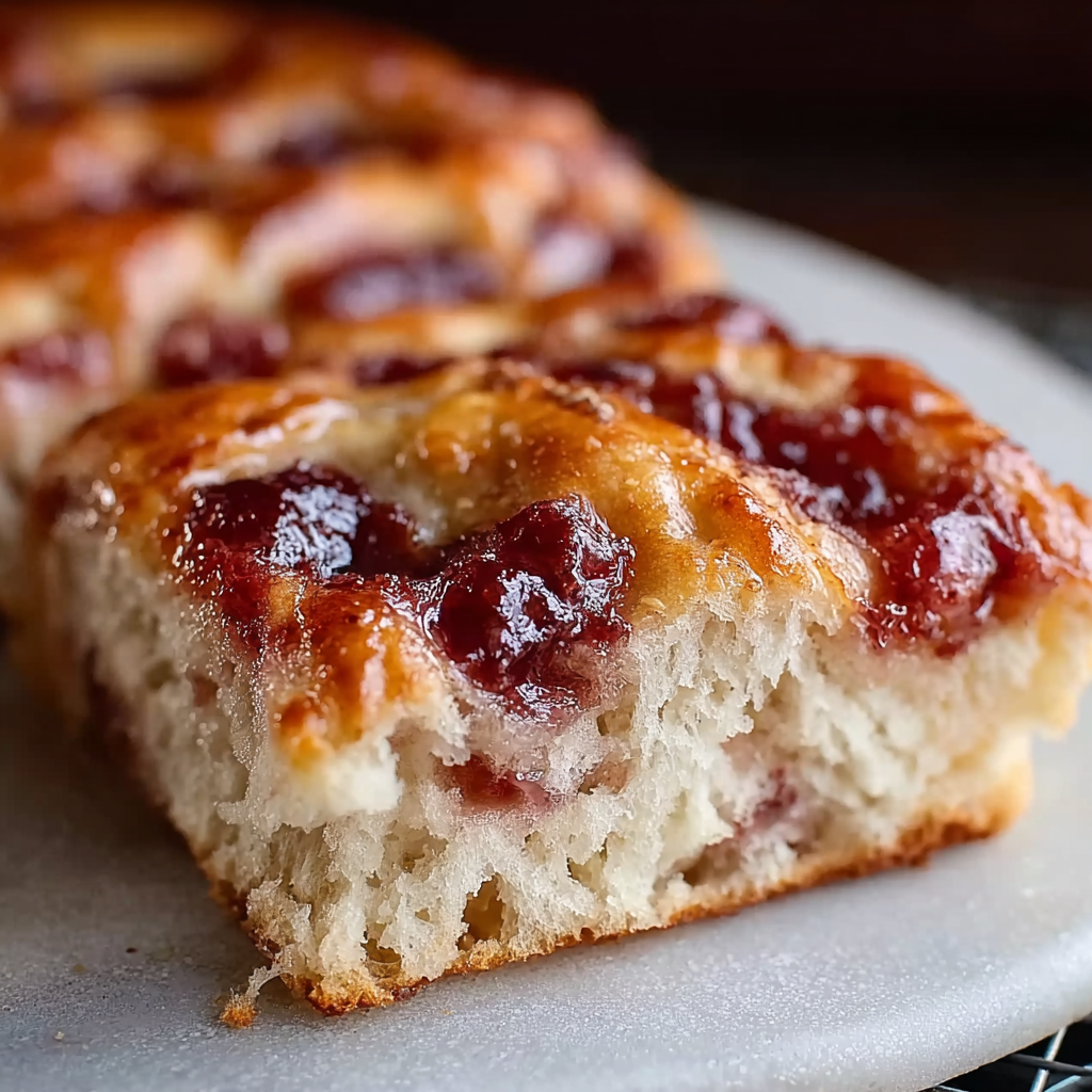 Jam Donut Focaccia