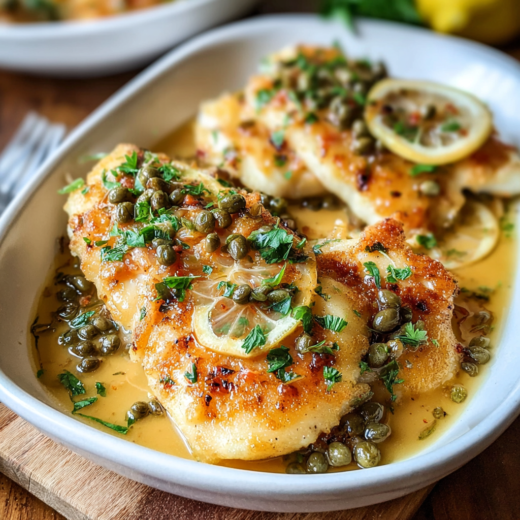 Cod Piccata