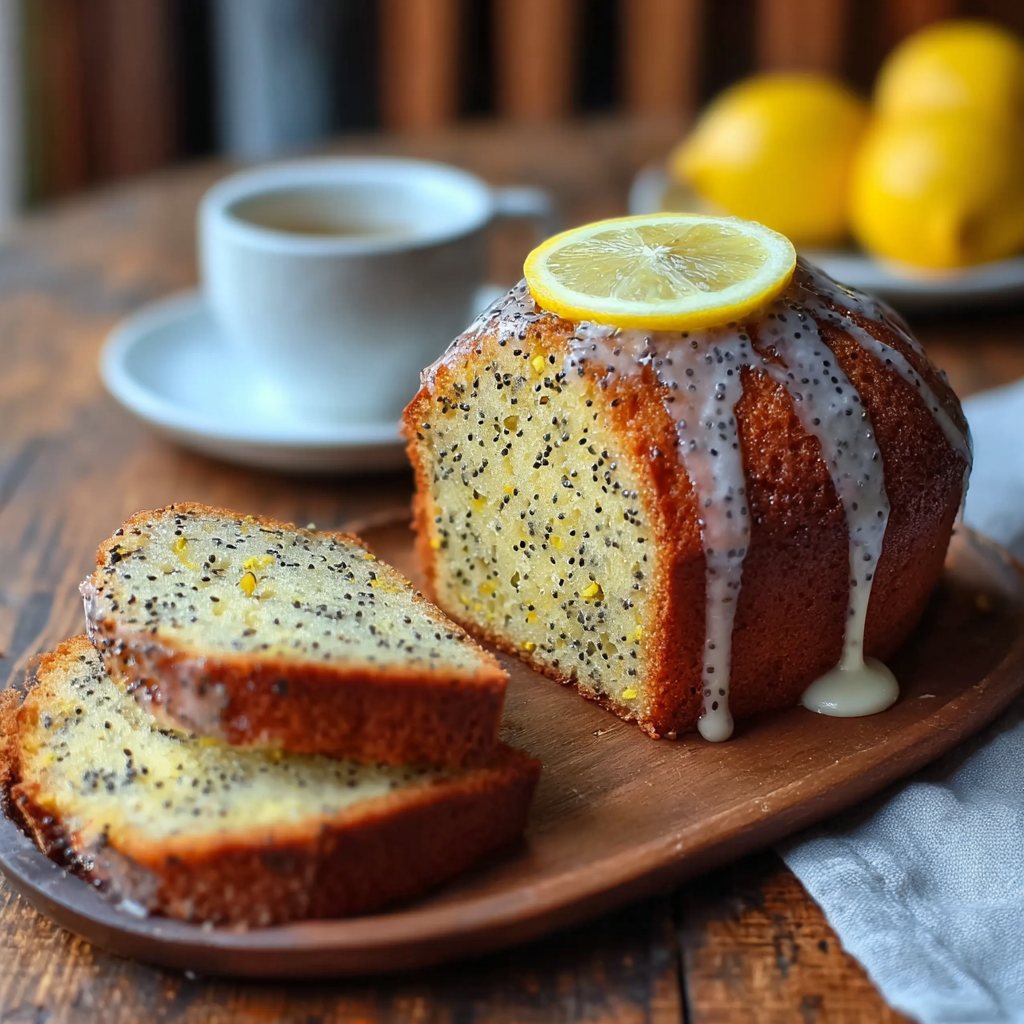 Lemon Poppy Seed Loaf Cake (Moist & Tangy)