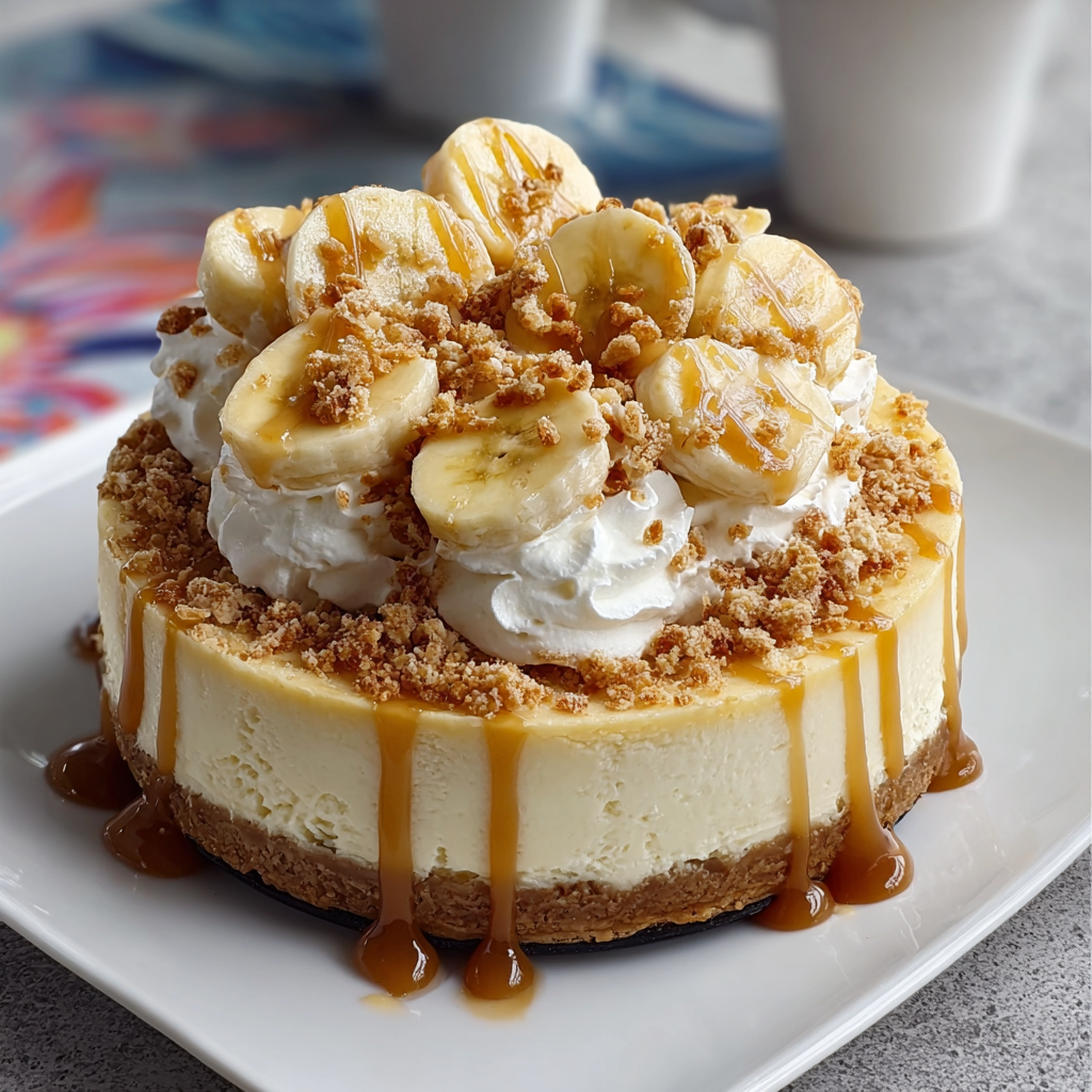 Banana Pudding Cheesecake (Gourmet Creation)
