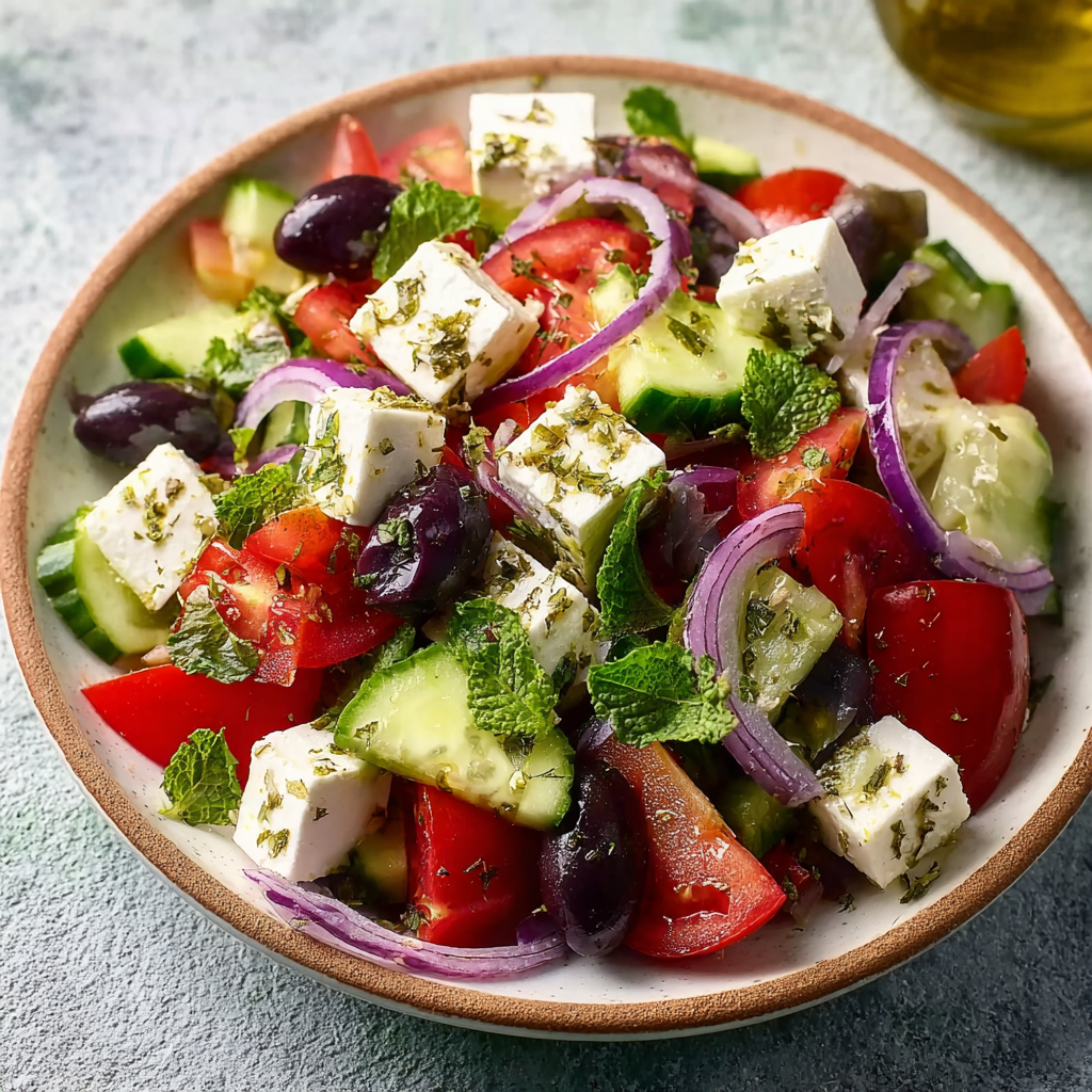 Classic Greek Salad: Fresh and Simple