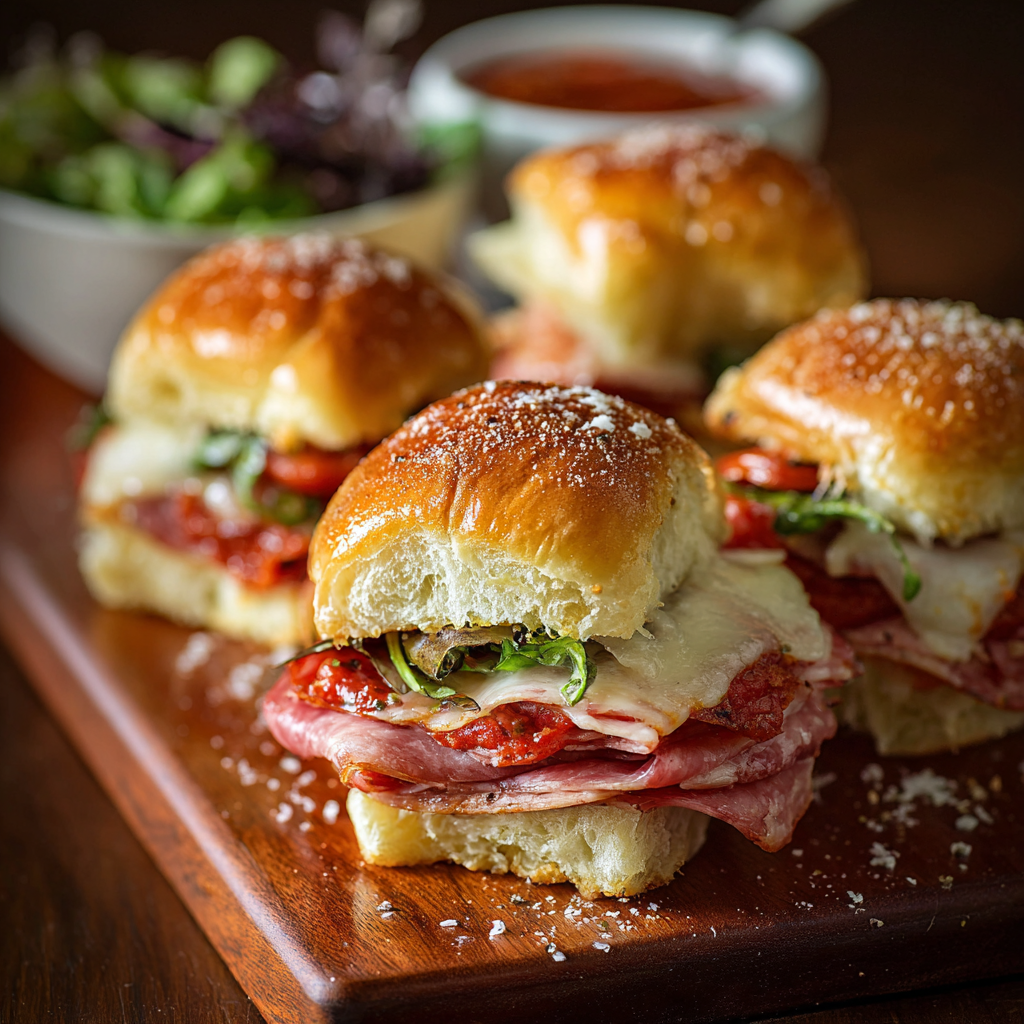 Hot Italian Sub Sliders: A Flavor-Packed Party Favorite