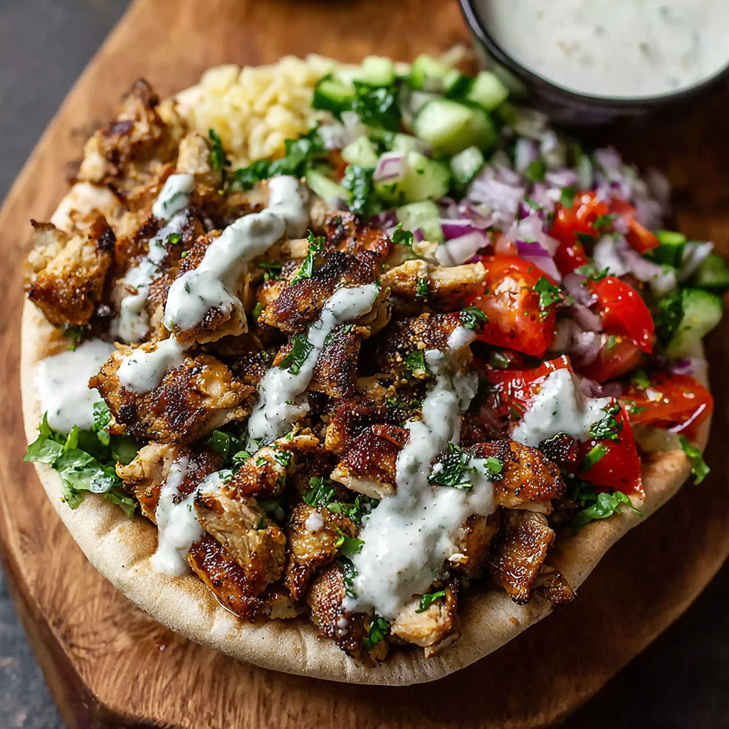 Chicken Shawarma with Garlic Sauce (Easy & Flavor-Packed!)