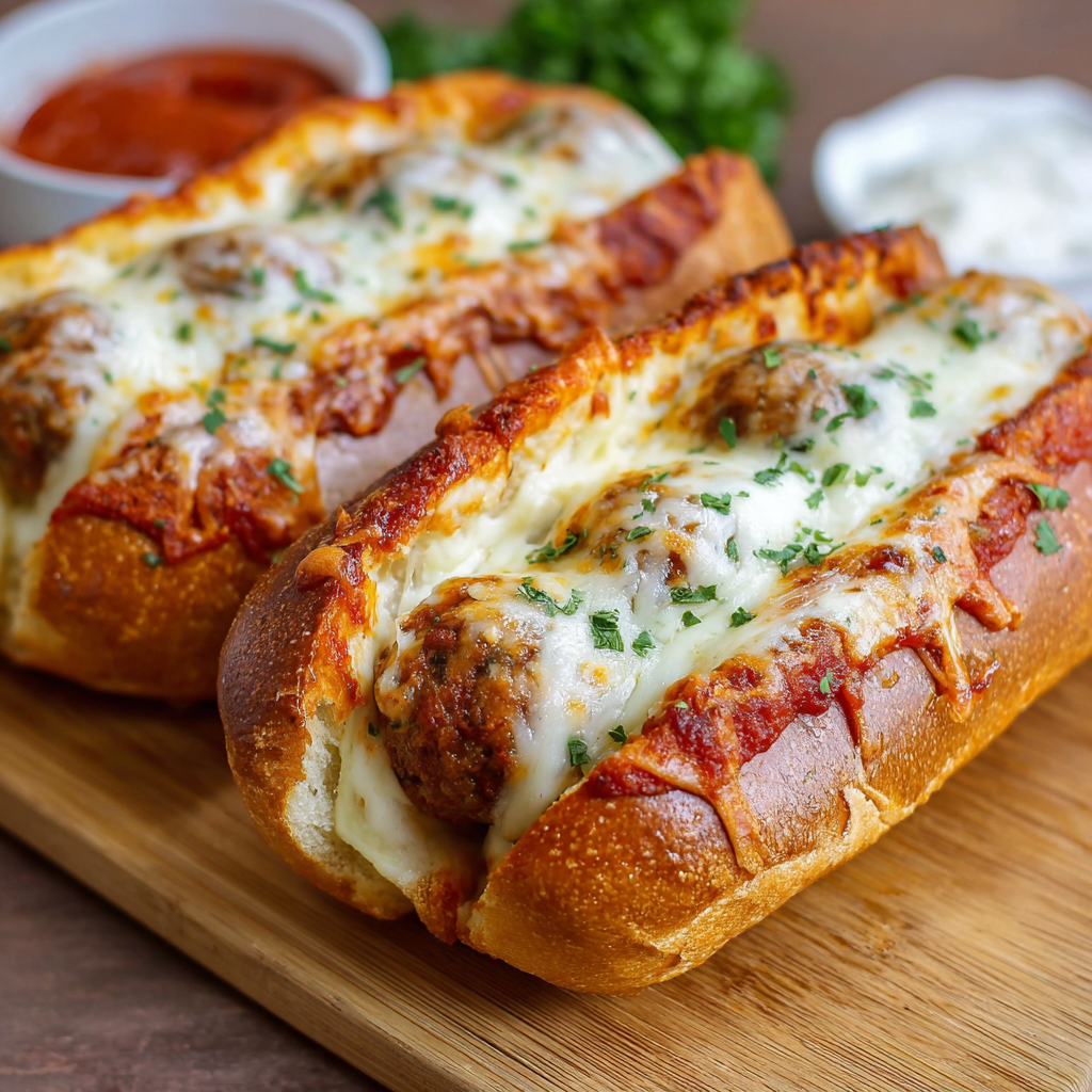 Easy Cheesy Meatball Subs Recipe (Saucy, Melty & Crowd-Pleasing)