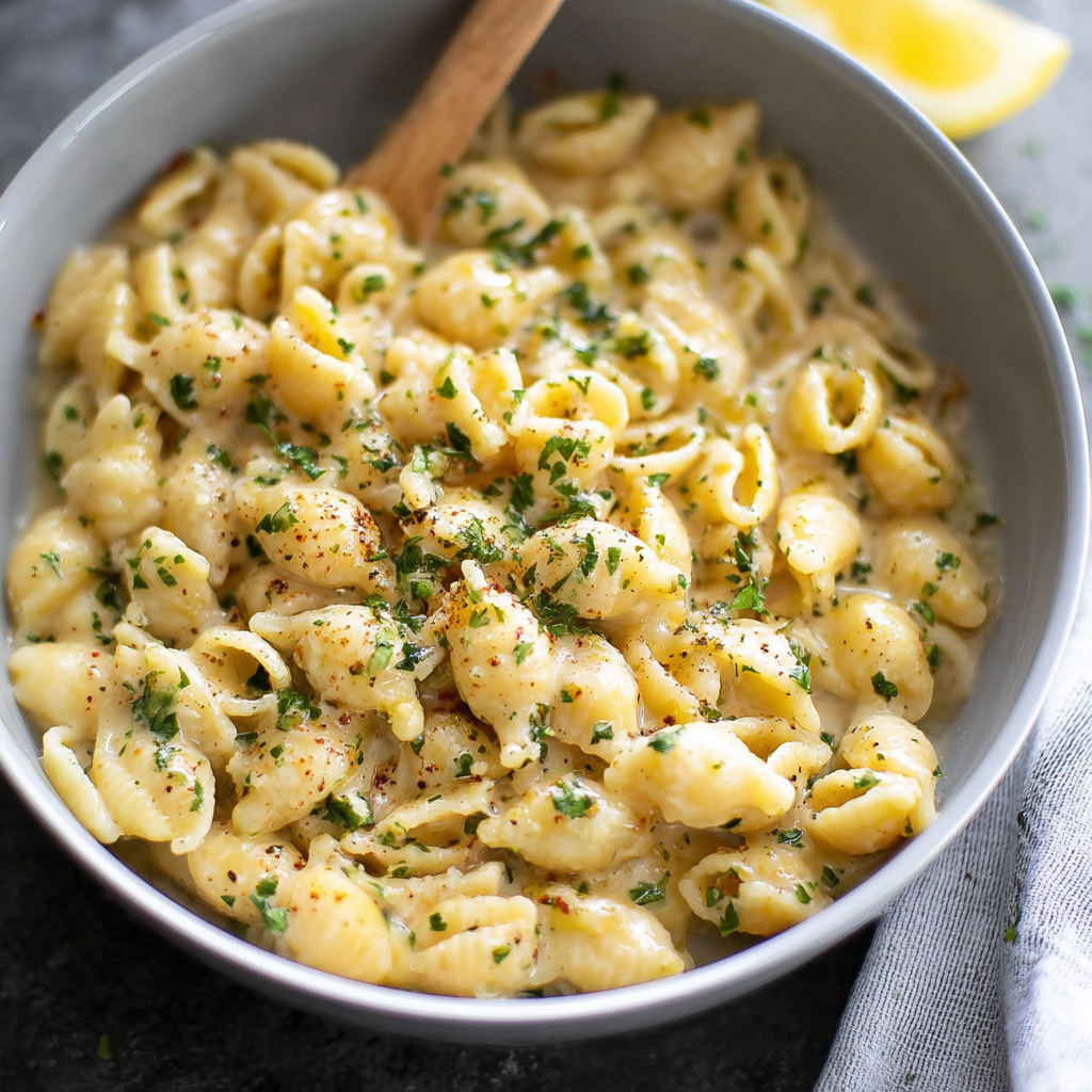 One Pot Garlic Butter Pasta 🍝🧄🧈