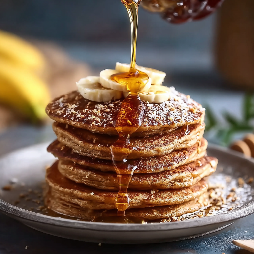 Gingerbread Pancakes with Maple Syrup (Warm, Fluffy & Perfect for Cozy Mornings)