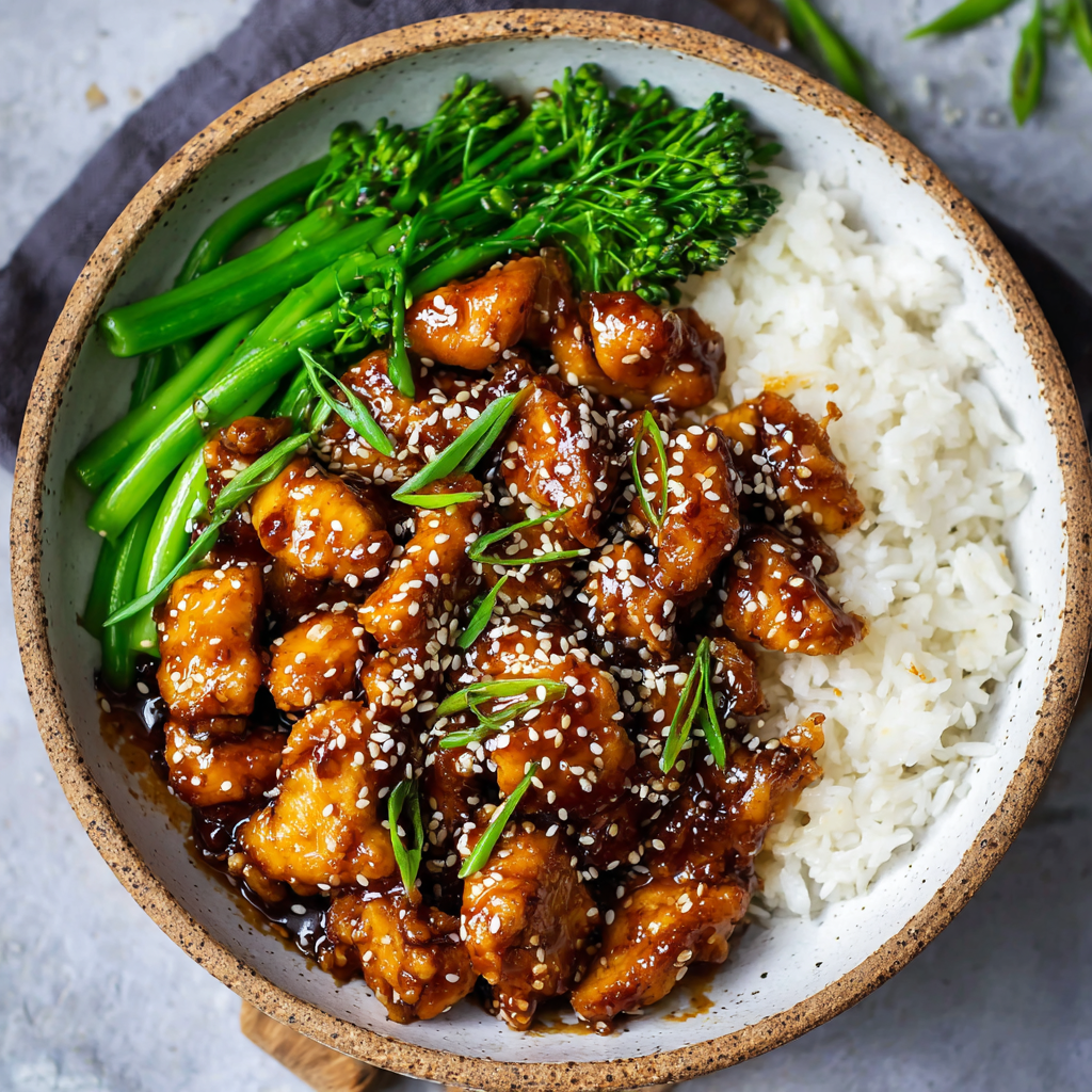 Healthy Sesame Chicken (Better-Than-Takeout, Crispy & Light)