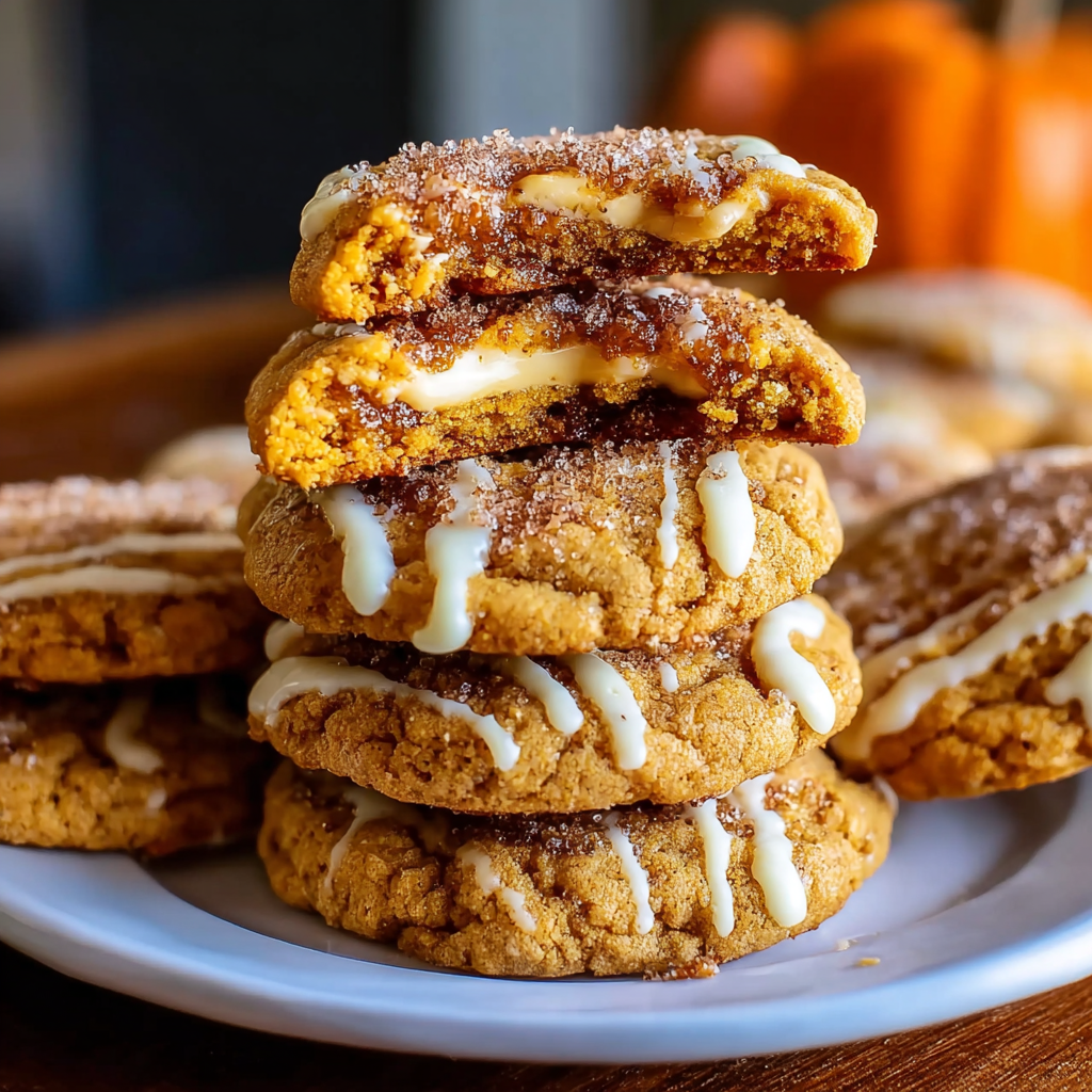 Irresistible Pumpkin Cheesecake Cookies (Soft, Creamy & Fall-Inspired Treats)