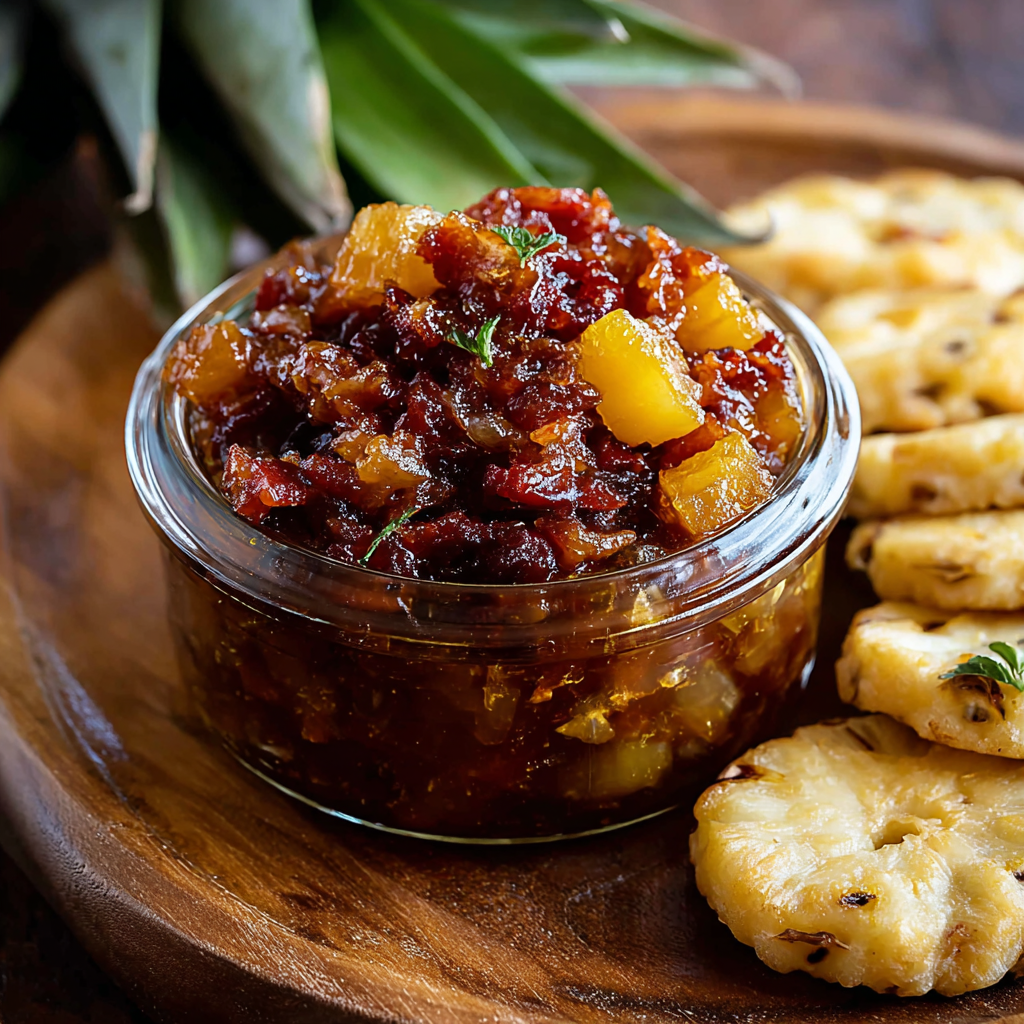 Pineapple Bacon Jam (Sweet, Smoky & Irresistible!)