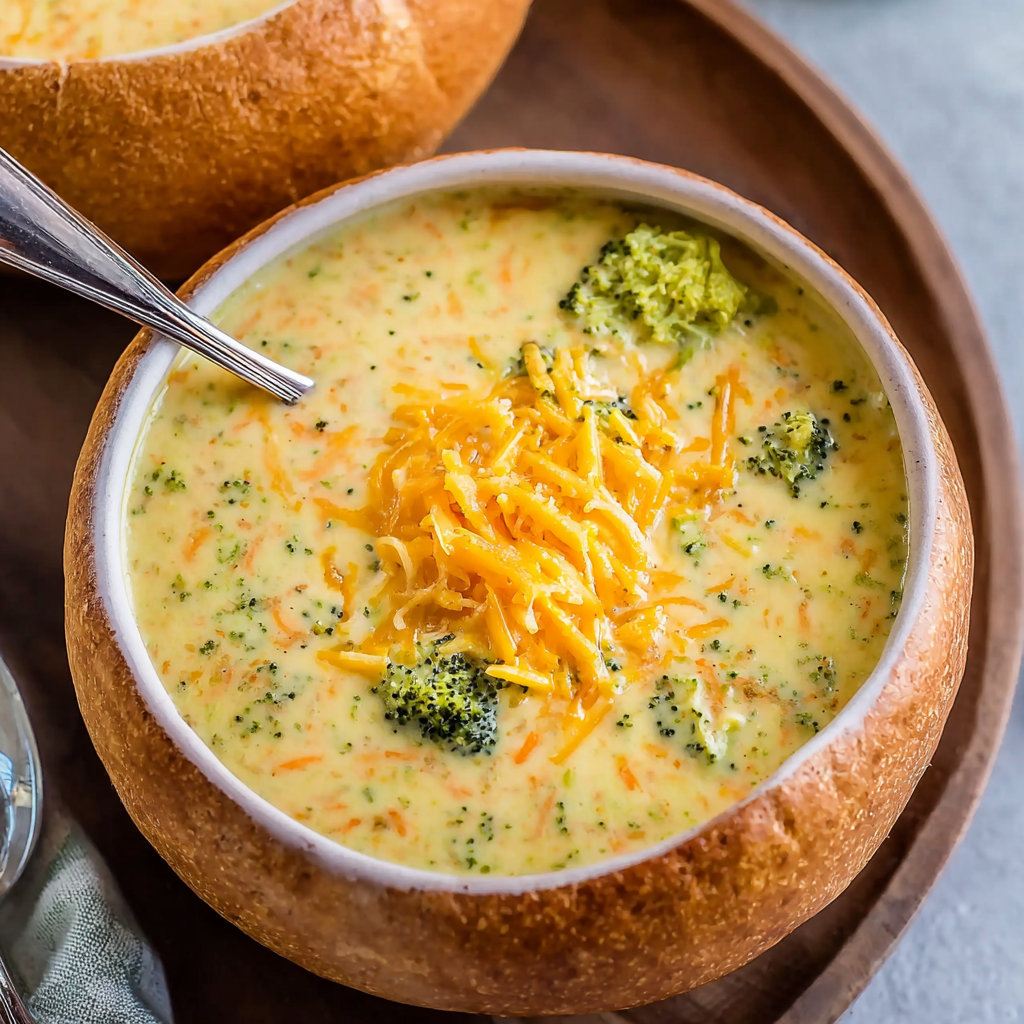 Copycat Panera Broccoli Cheddar Soup 🥦🧀🍲