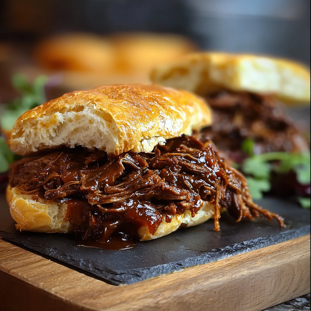 Crockpot BBQ Beef Sandwiches (Tender, Juicy & Effortless Comfort Food)
