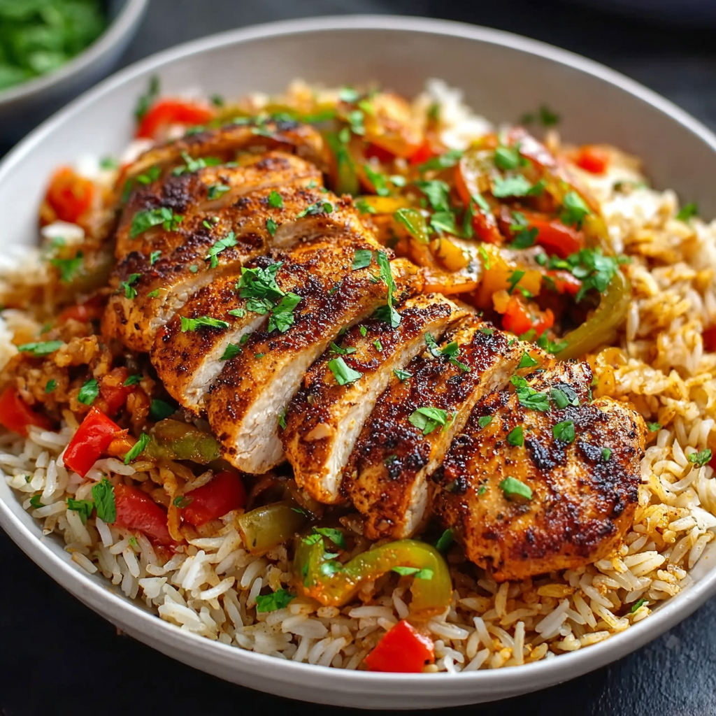 Cajun Chicken and Rice (Spicy, Creamy & One-Pot Comfort)