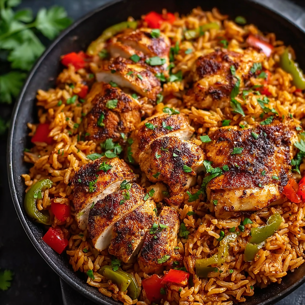 Cajun Chicken and Rice (Easy One-Pan Dinner, Bold & Flavorful)