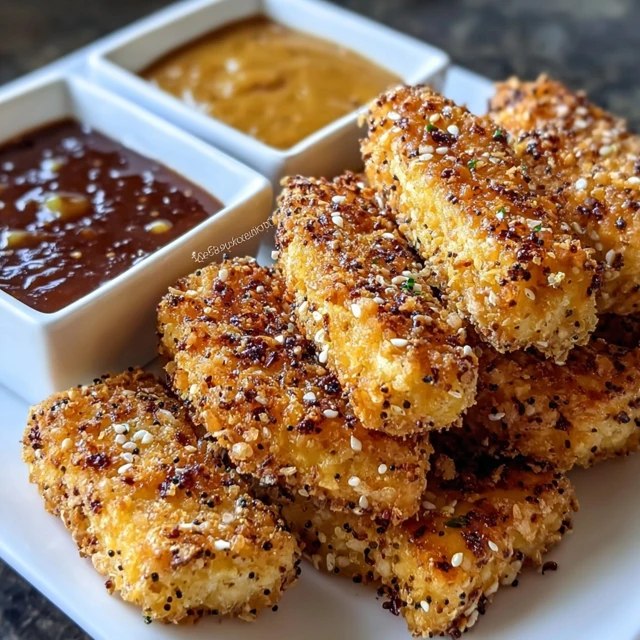 Crispy Tofu Nuggets (Crunchy Baked or Air-Fryer Vegetarian Nuggets, 35 Min)