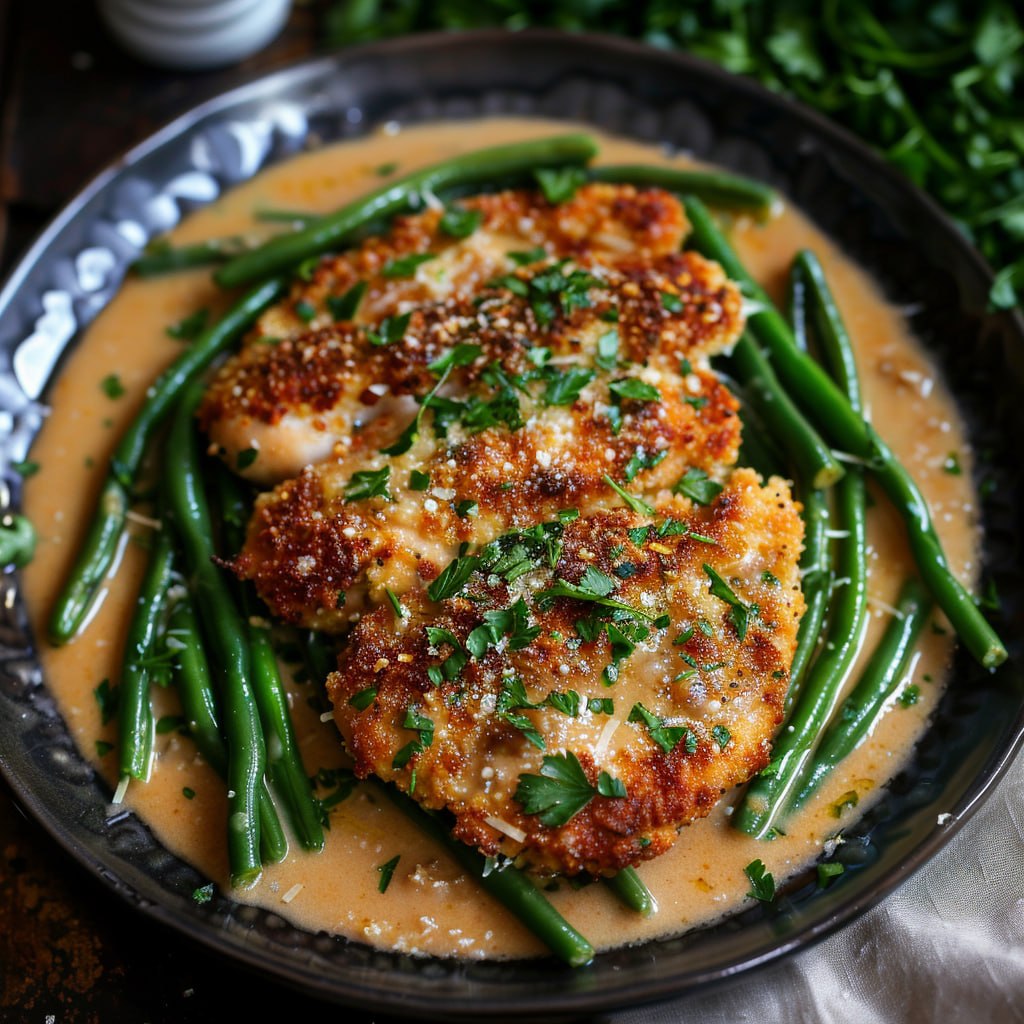 Parmesan Crusted Chicken (Crispy Golden Parmesan-Panko Chicken Breasts, 30 Min)