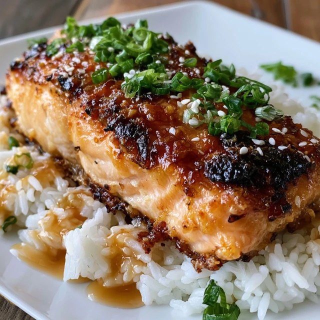 Teriyaki Salmon With Rice (Glazed Sticky Teriyaki Salmon Bowls, 30 Min)